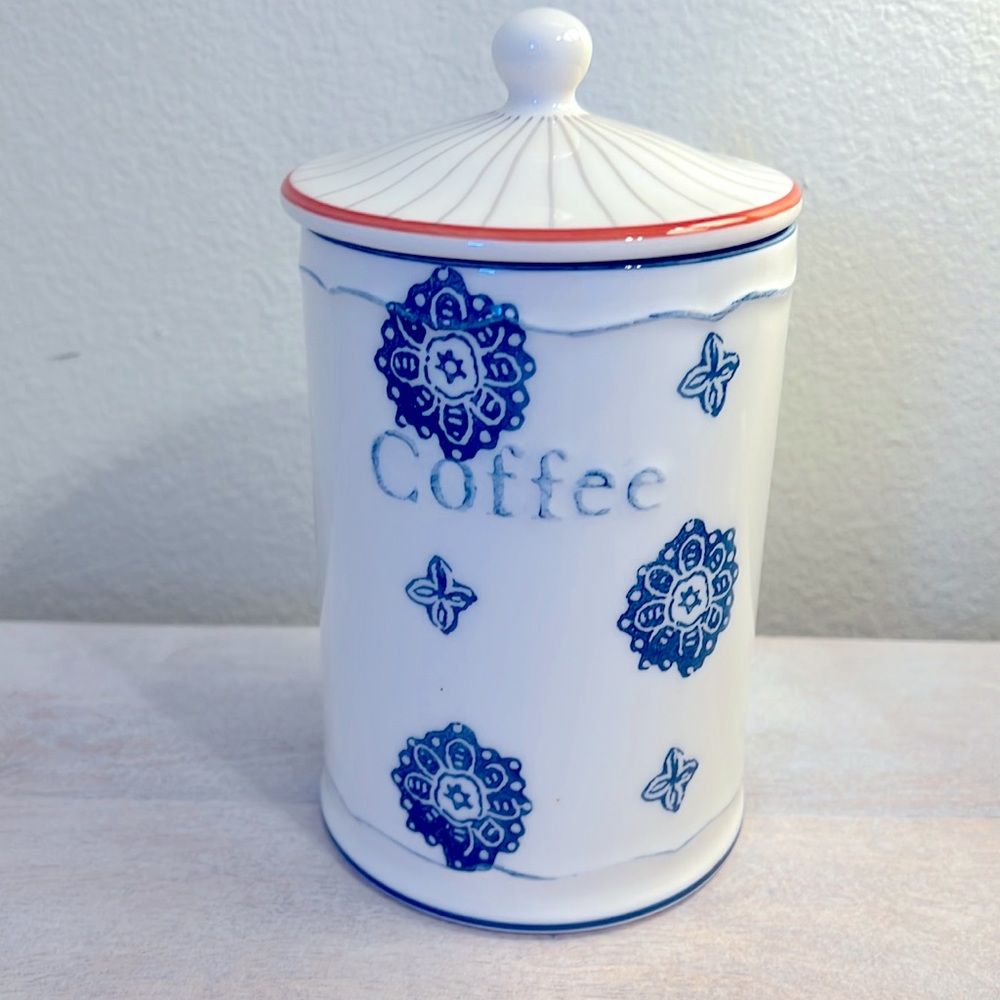 Southern Living coffee canister.